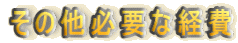 ���̑��K�v�Ȍo��